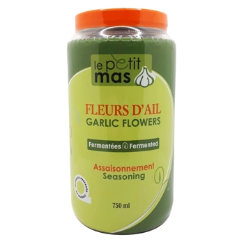 Fleurs d'ail fermentées dans l'huile, 750ml