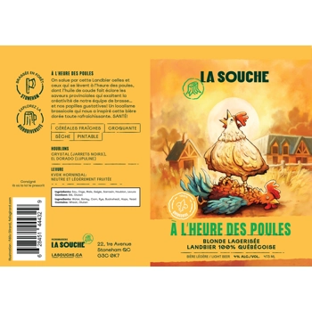 Bière À l'heure des poules