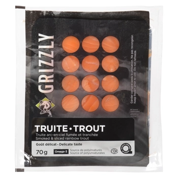 Truite Fumée tranchée