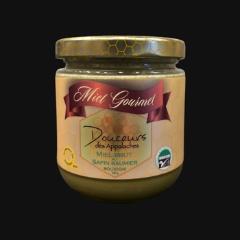 Gourmet - Miel brut biologique au sapin baumier