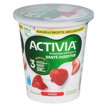 Probiotics Yogurt Strawberry