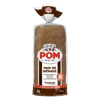 Pain de ménage au blé entier 100%