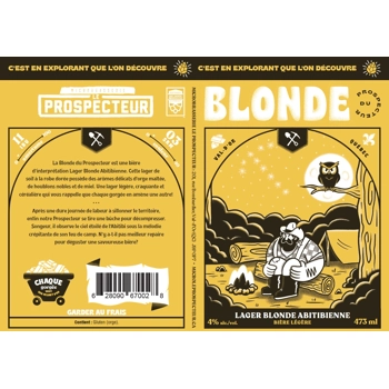 Bière Blonde du Prospecteur