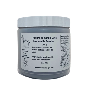 Poudre de vanille de type Java