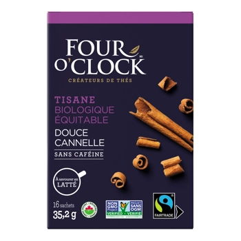 Tisane Douce cannelle Biologique et Équitable