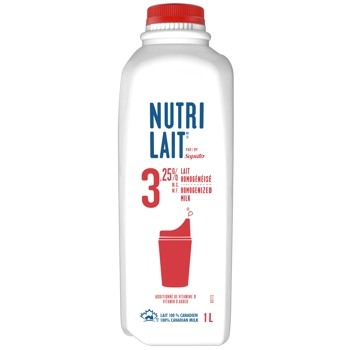 3.25% M.G. Lait Homogénéisé