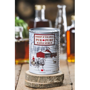 Sirop d'érable biologique-goût riche
