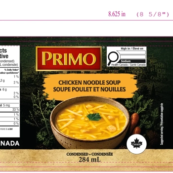 SOUPE POULET ET NOUILLES