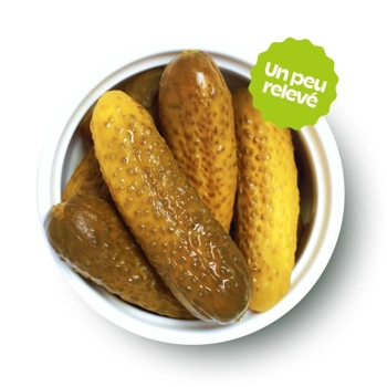 Cornichons à l'aneth piquants