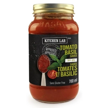 Sauce tomate et basilic.