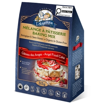 Angel Food Cake Mix, organic and gluten-free