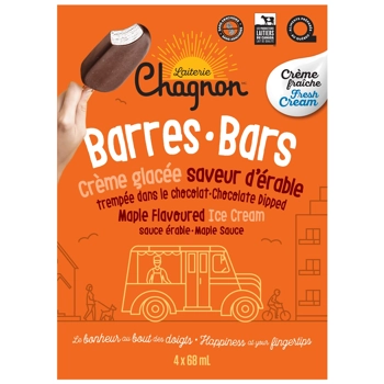 Bars maple ice cream