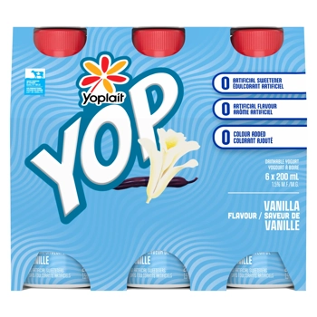 Yop Yogourt à boire Vanille 1.5% 6x200ml
