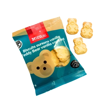 Biscuits oursons vanille.