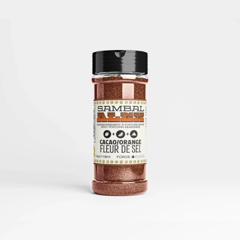 Popcorn seasoning cocoa/orange/fleur de sel