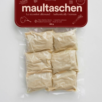 Maultaschen - Canard et poireaux