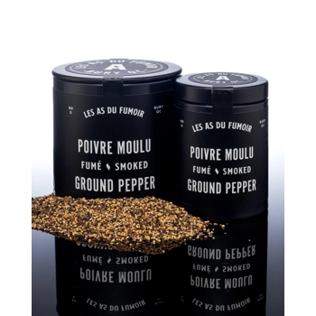 poivre  fumé moulu