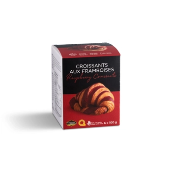 Croissants aux framboises
