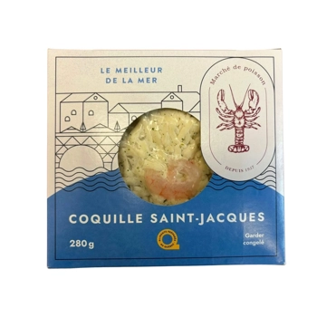 Coquille St-Jacques.