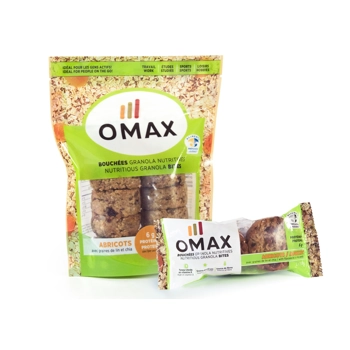 Bouchées granola nutritive abricots OMAX- 1660