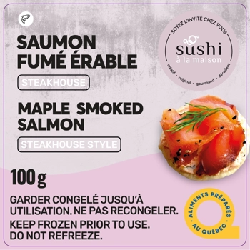 Saumon fumé érable steakhouse