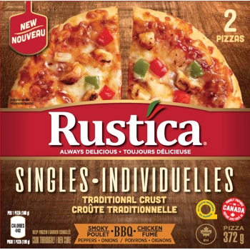 Rustica Singles Smoky BBQ Chicken Pizza