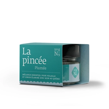 La pincée Plumée Nº9 · Fine & fancy blend for poultry and wild fowl