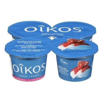 Yogourt Grec 2% Framboises-Grenades