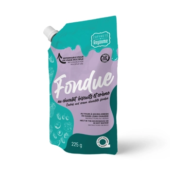 Fondue chocolat biscuit et crème