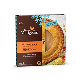 Grain-Fed Chicken Mexican Pie