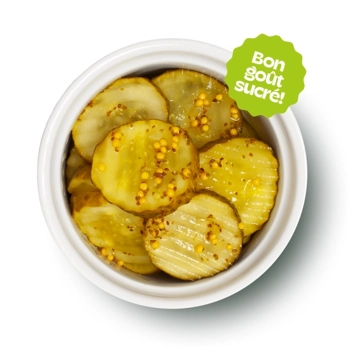 Cornichons sucrés & épicés