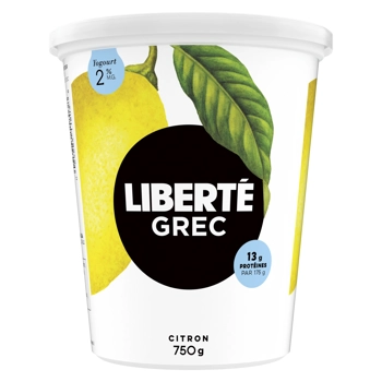 Yogourt Grec 2% Citron