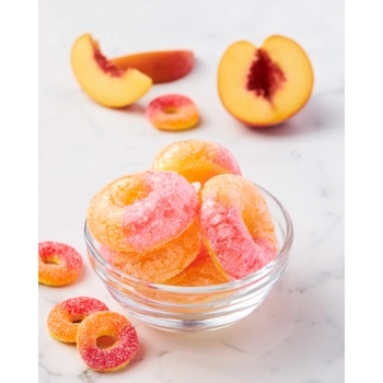 Freeze-dried Peach Rings