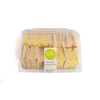 Trio familial sandwich pointes