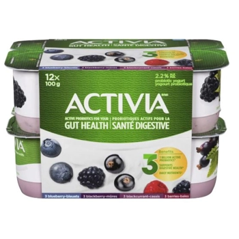 Blueberry,Blackberry,Blackcurrant Probiotics Yogurt