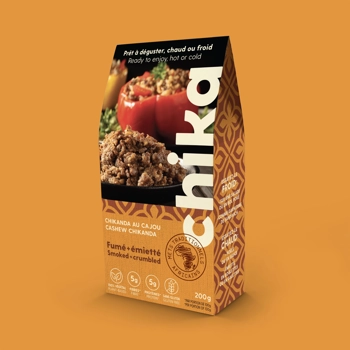 Chika à la Noix de Cajou fumée et émietté