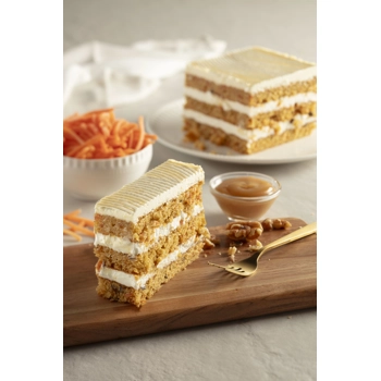 Carrots and Caramel Bar Cake