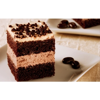 Cappuccino economical slab cake