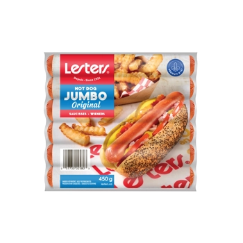 Jumbo Hot Dog Wieners 450g