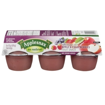 APPLE & FIELD BERRIES SNACK  NO SUGAR ADDED