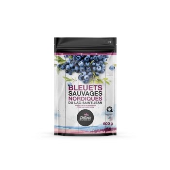 Bleuets sauvages nordiques surgelés