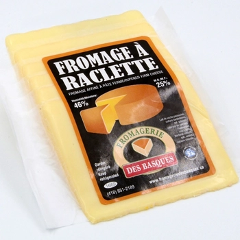 Fromage à raclette en tranche