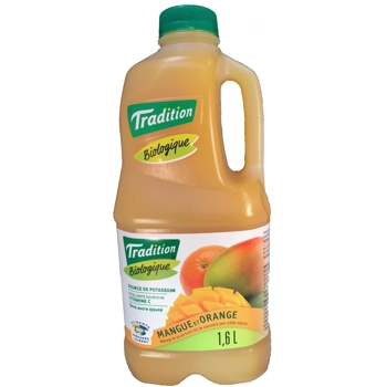 Organic mango & orange juice