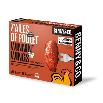 Ailes de poulet style Nashville 550g