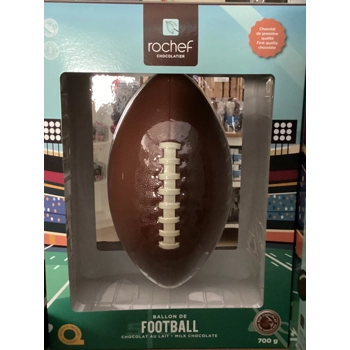 Foot ball milk chocolate