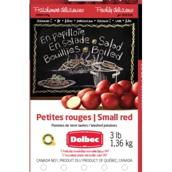 Petites pommes de terre rouge