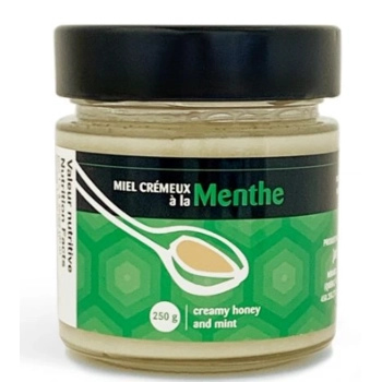 Miel crémeux à la menthe