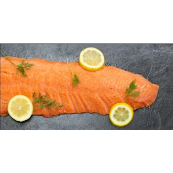 Atlantique cold smoked salmon  (sliced)