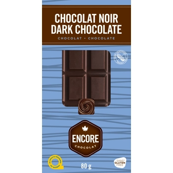 Dark 70% chocolate gourmet bar.