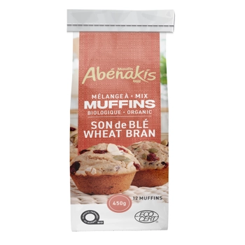 Mélange à muffin son de blé bio.